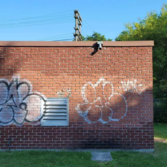 Graffiti in Cobourg, Ontario